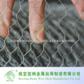 China Twist negativo Fabricação de malha de arame hexagonal galvanizado quente